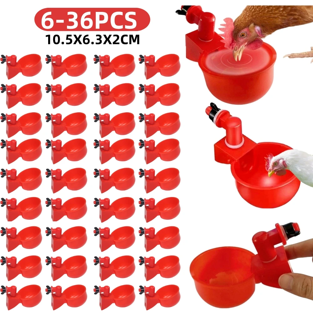 6-36 sztuk kurczak kaczka kube – Chicken Nipple Drinker recenzja i cena