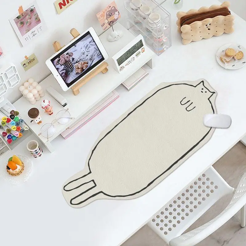 Kawaii Cat Gamer Desk Mat Leat – Cow Mat Rubber recenzja i cena